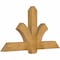 Ekena Millwork Redmond Rough Sawn Timber Gable Bracket, Western Red Cedar, 60"W x 32"H x 4"D x 6"F, 13/12 Pitch GBW060X32X0406RED00RWR - alternate 4